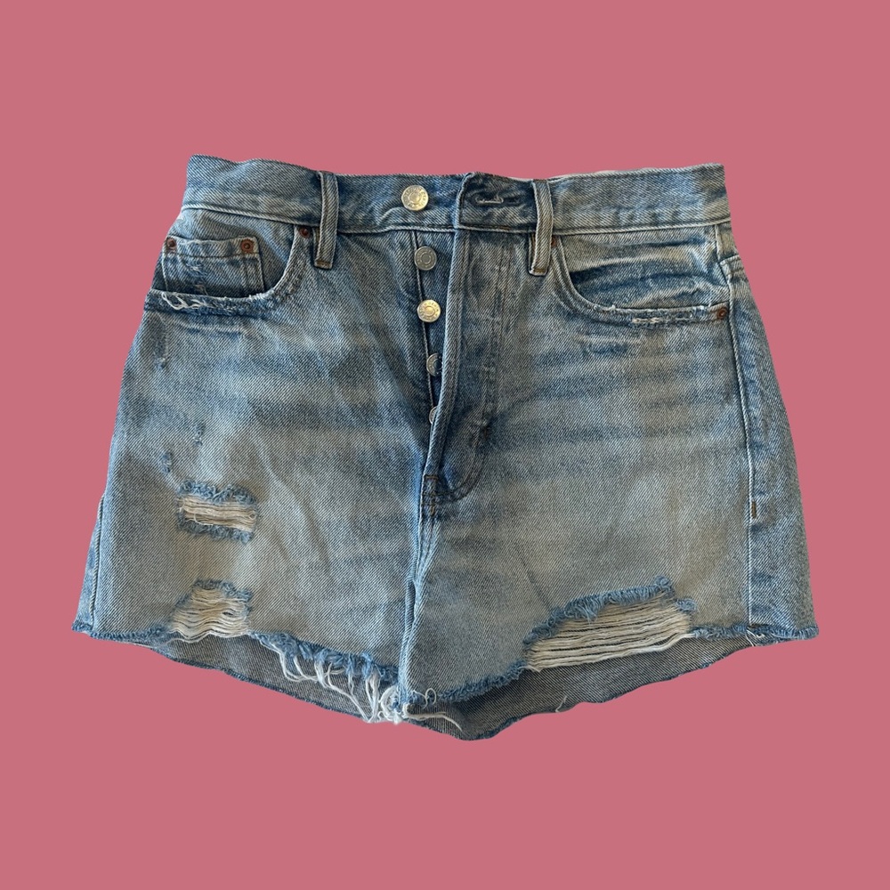 pacsun denim shorts